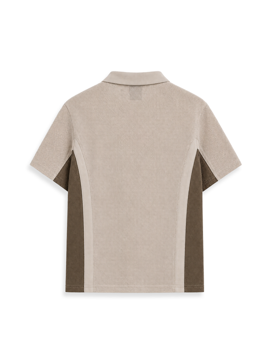 Origin Polo 04 - Cream/Brown/Taupe