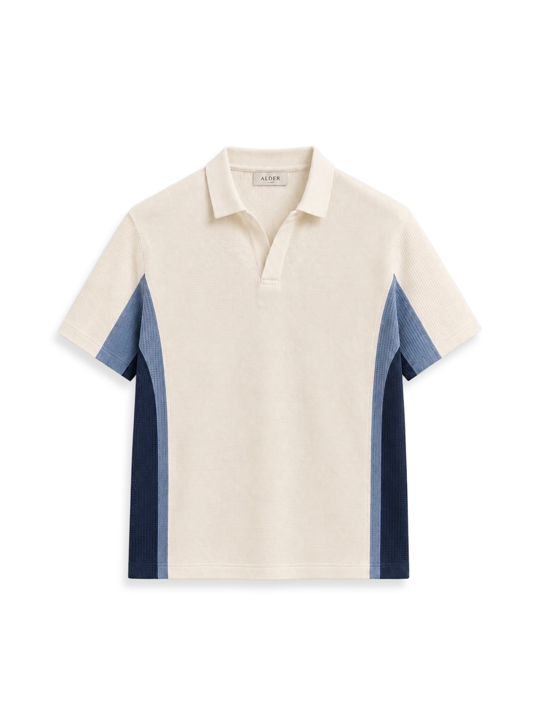 Origin Polo 03 - Cream/Blue